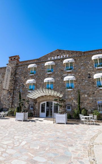 facade hotel calvi - abbaye calvi