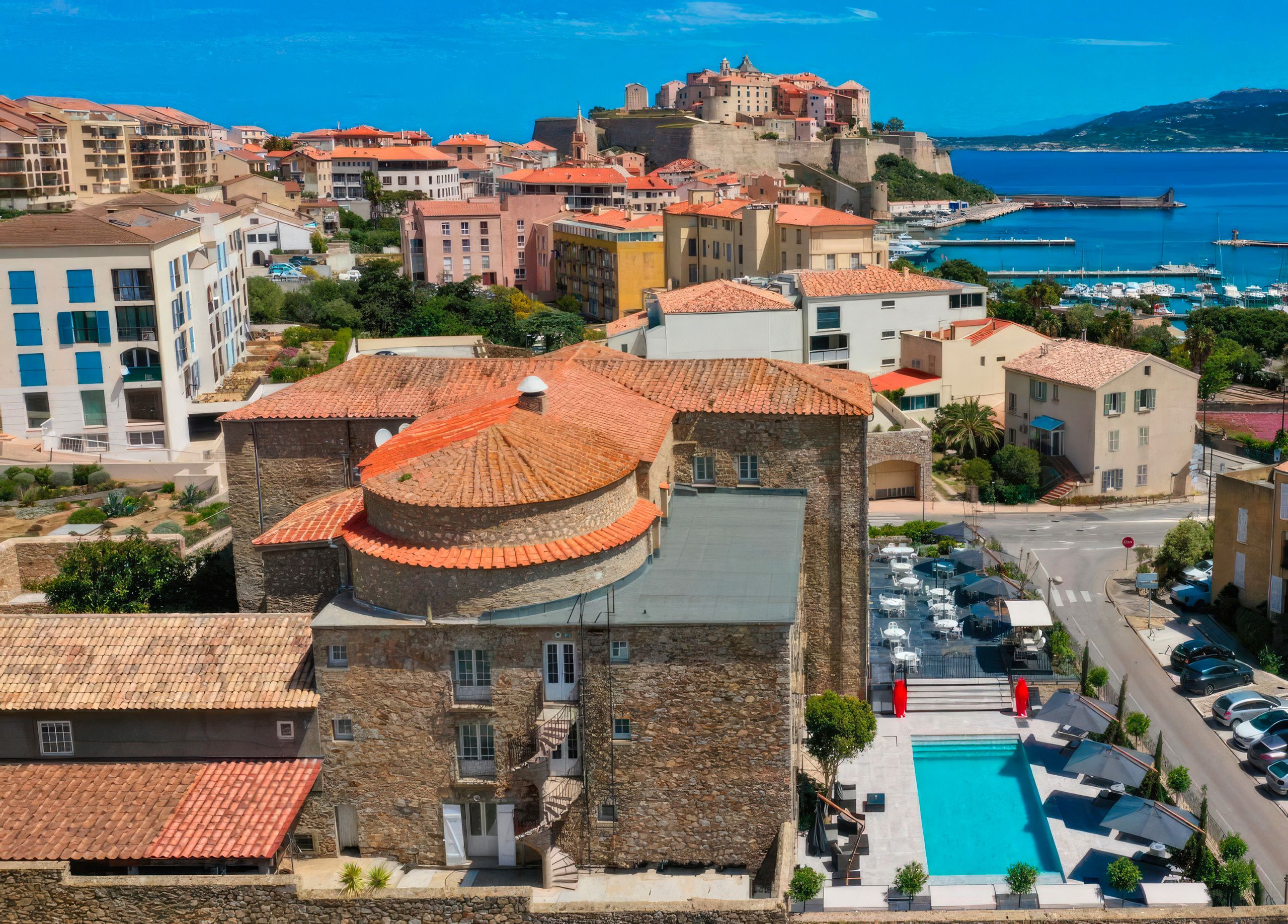 vue panoramique abbaye calvi