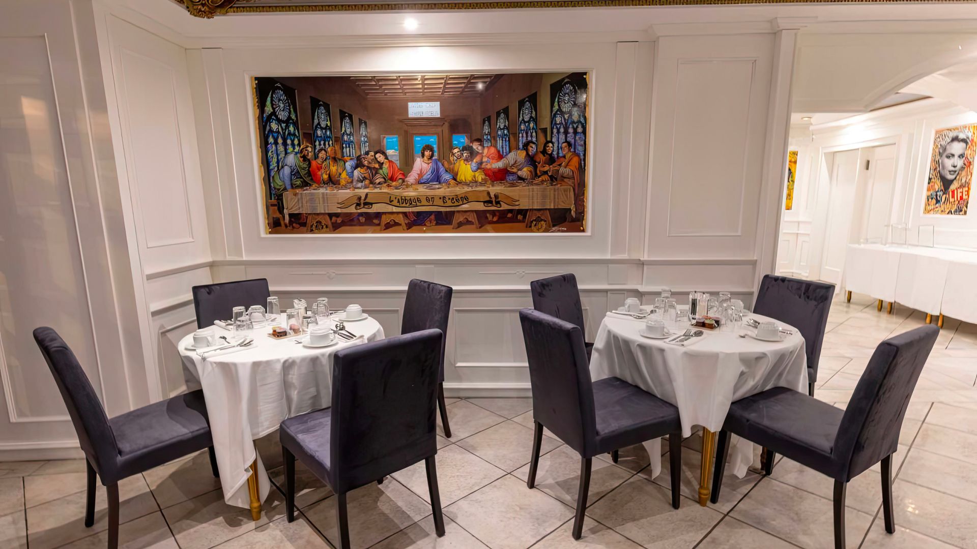 salle petit dejeuner hotel abbaye calvi 371